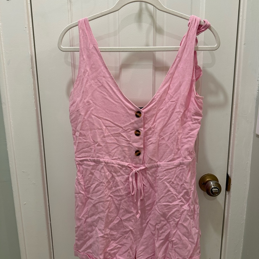 Princess Polly Blush Pink/Purple Romper